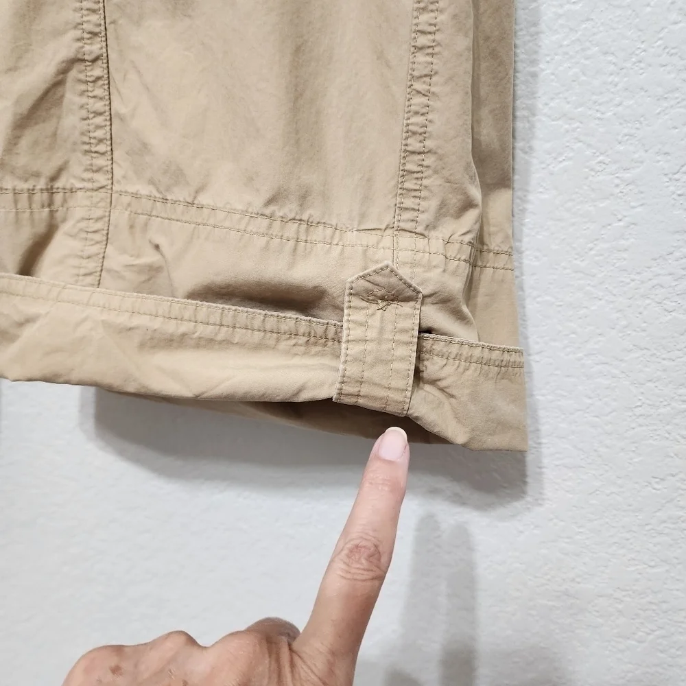 Patagonia Cotton Tan Hiking Shorts Size 10